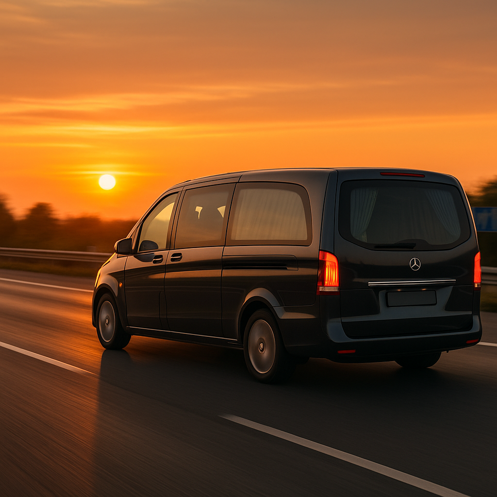 karawan-na-tle-zachodzacego-slonca Transport pogrzebowy Polska i Europa – Sprowadzanie zmarłych z zagranicy